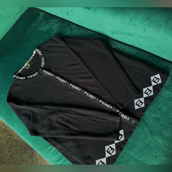 Authentic Fendi Sweater Coat - Picture 11 of 12